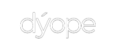 logo dýope in white letters